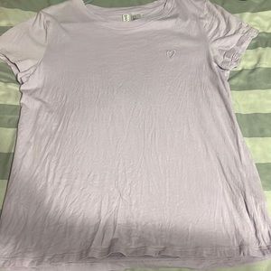 purple h&m t shirt